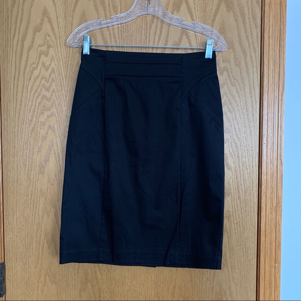 Black pencil dress skirt